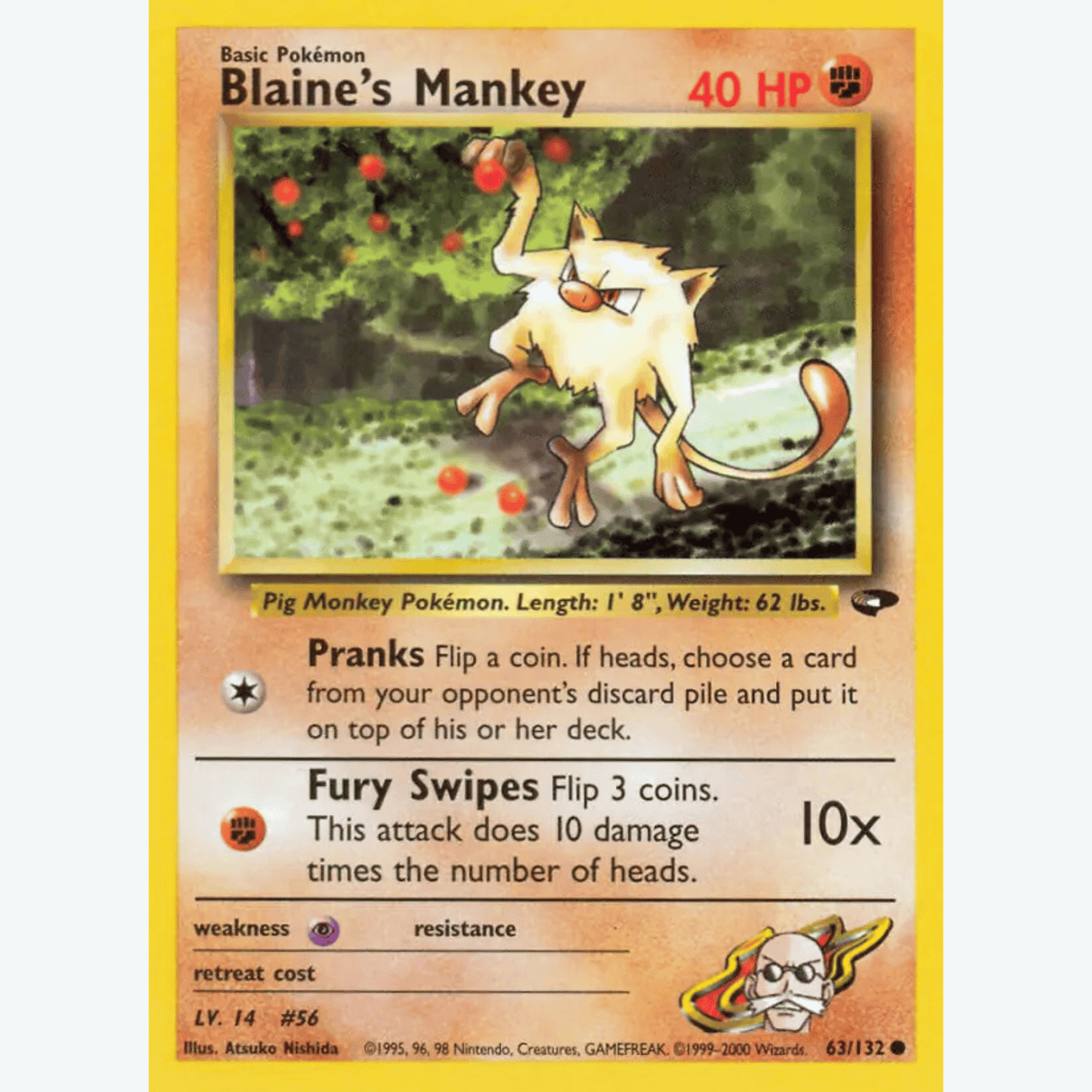 Pokémon - Gym Challenge - Non-Holo Common/Uncommon Singles