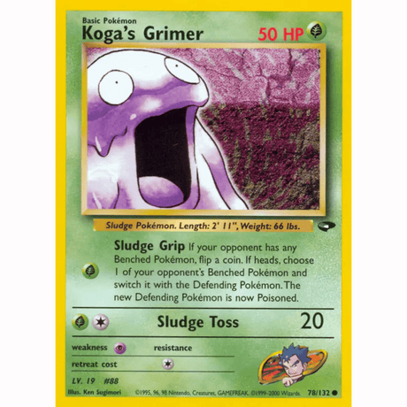 Pokémon - Gym Challenge - Non-Holo Common/Uncommon Singles
