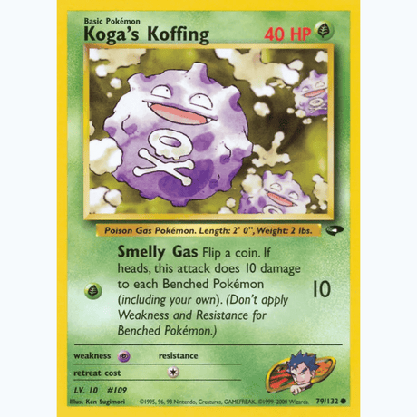 Pokémon - Gym Challenge - Non-Holo Common/Uncommon Singles