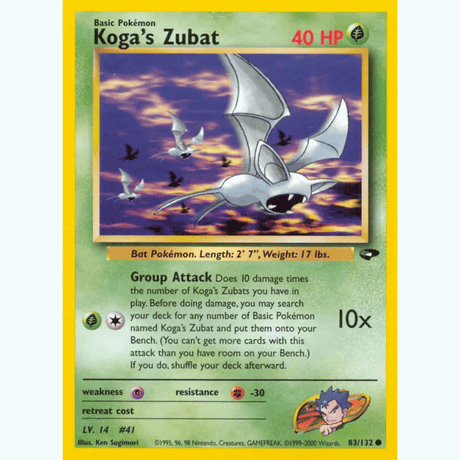 Pokémon - Gym Challenge - Non-Holo Common/Uncommon Singles