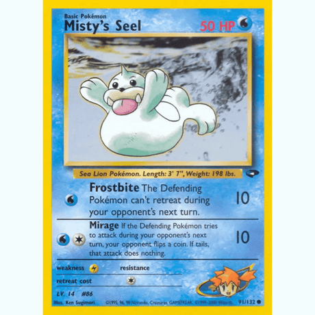 Pokémon - Gym Challenge - Non-Holo Common/Uncommon Singles