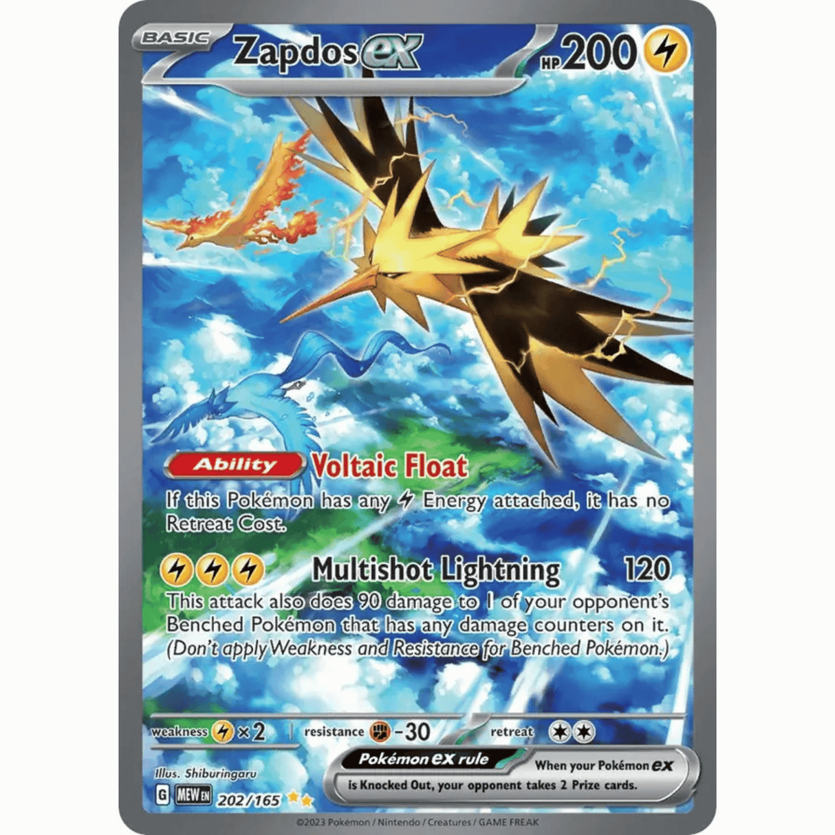 Pokémon - Scarlet & Violet - 151 - EX & EX Full Art, AR, SAR Singles