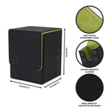 Vault X - Large Exo-Tec® - Deck Box - Black & Green - My Store